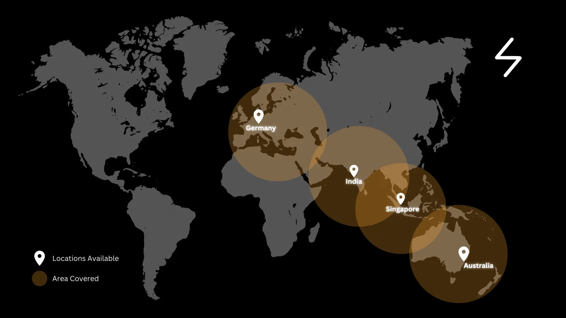 Locations of Serververse Datacenters