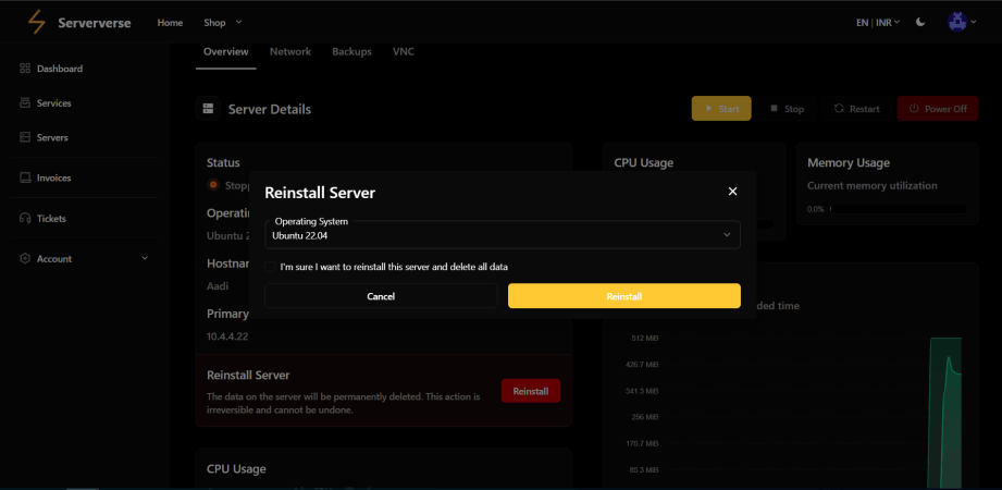 Reinstall
